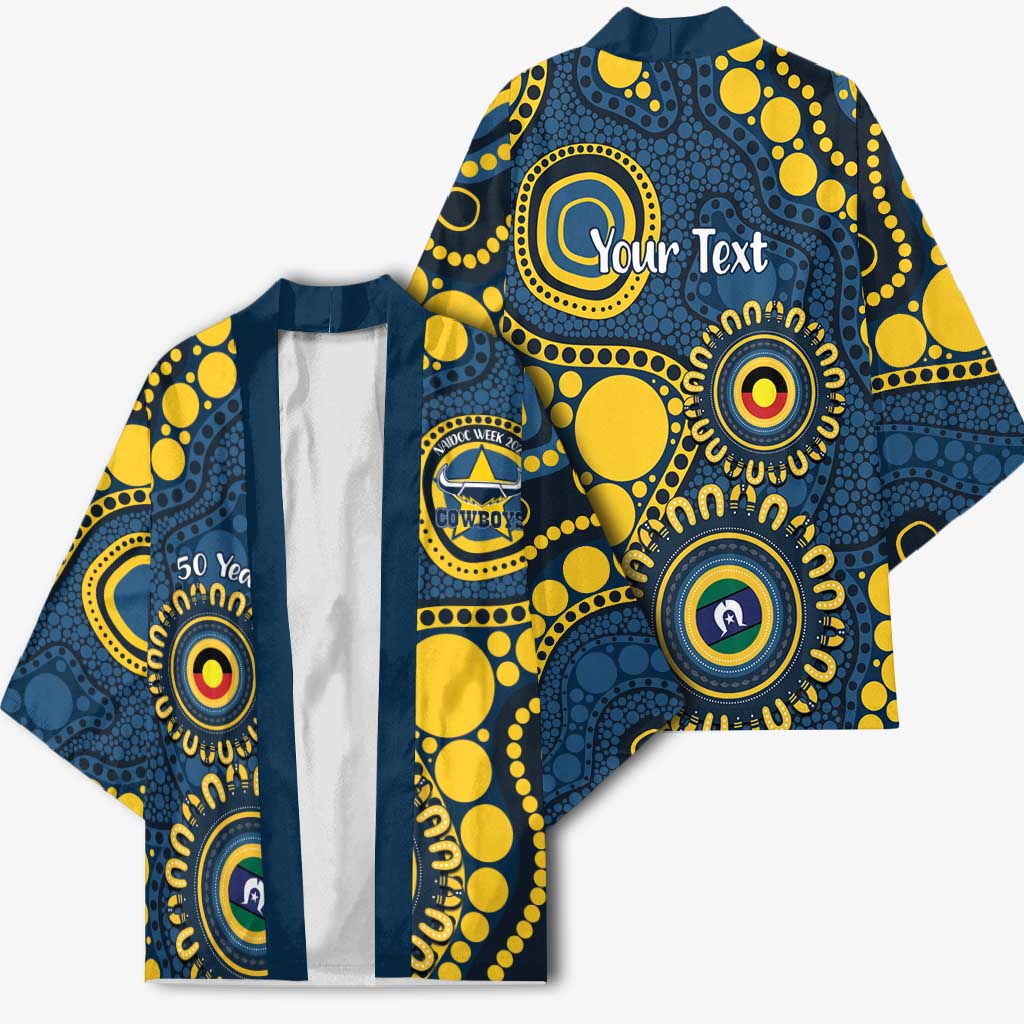 Cowboys NAIDOC Week 2026 Personalised Kimono 50 Years of Deadly Aboriginal Art