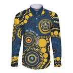 Cowboys NAIDOC Week 2026 Personalised Long Sleeve Button Shirt 50 Years of Deadly Aboriginal Art