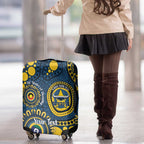 Cowboys NAIDOC Week 2026 Personalised Luggage Cover 50 Years of Deadly Aboriginal Art