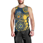 Cowboys NAIDOC Week 2026 Personalised Men Tank Top 50 Years of Deadly Aboriginal Art