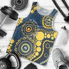 Cowboys NAIDOC Week 2026 Personalised Men Tank Top 50 Years of Deadly Aboriginal Art
