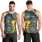 Cowboys NAIDOC Week 2026 Personalised Men Tank Top 50 Years of Deadly Aboriginal Art