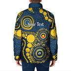 Cowboys NAIDOC Week 2026 Personalised Padded Jacket 50 Years of Deadly Aboriginal Art