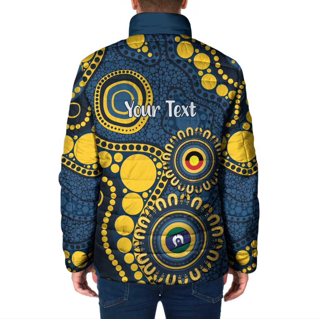 Cowboys NAIDOC Week 2026 Personalised Padded Jacket 50 Years of Deadly Aboriginal Art