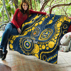 Cowboys NAIDOC Week 2026 Personalised Quilt 50 Years of Deadly Aboriginal Art