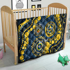Cowboys NAIDOC Week 2026 Personalised Quilt 50 Years of Deadly Aboriginal Art