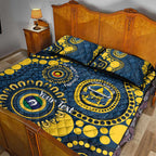 Cowboys NAIDOC Week 2026 Personalised Quilt Bed Set 50 Years of Deadly Aboriginal Art