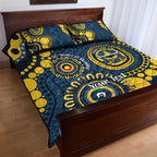 Cowboys NAIDOC Week 2026 Personalised Quilt Bed Set 50 Years of Deadly Aboriginal Art