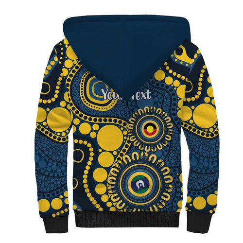 Cowboys NAIDOC Week 2026 Personalised Sherpa Hoodie 50 Years of Deadly Aboriginal Art
