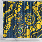 Cowboys NAIDOC Week 2026 Personalised Shower Curtain 50 Years of Deadly Aboriginal Art