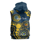 Cowboys NAIDOC Week 2026 Personalised Sleeveless Zip Hoodie 50 Years of Deadly Aboriginal Art