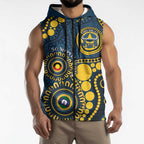 Cowboys NAIDOC Week 2026 Personalised Sleeveless Zip Hoodie 50 Years of Deadly Aboriginal Art