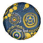 Cowboys NAIDOC Week 2026 Personalised Spare Tire Cover 50 Years of Deadly Aboriginal Art