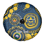 Cowboys NAIDOC Week 2026 Personalised Spare Tire Cover 50 Years of Deadly Aboriginal Art