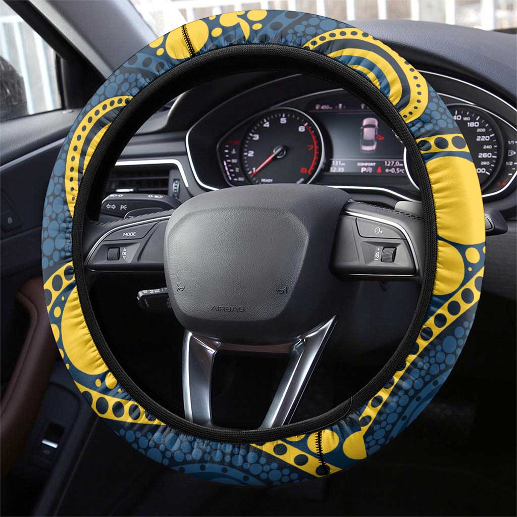 Cowboys NAIDOC Week 2026 Steering Wheel Cover 50 Years of Deadly Aboriginal Art