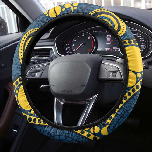 Cowboys NAIDOC Week 2026 Steering Wheel Cover 50 Years of Deadly Aboriginal Art
