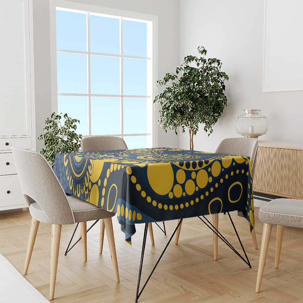 Cowboys NAIDOC Week 2026 Personalised Tablecloth 50 Years of Deadly Aboriginal Art