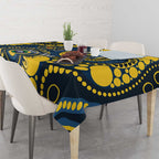 Cowboys NAIDOC Week 2026 Personalised Tablecloth 50 Years of Deadly Aboriginal Art