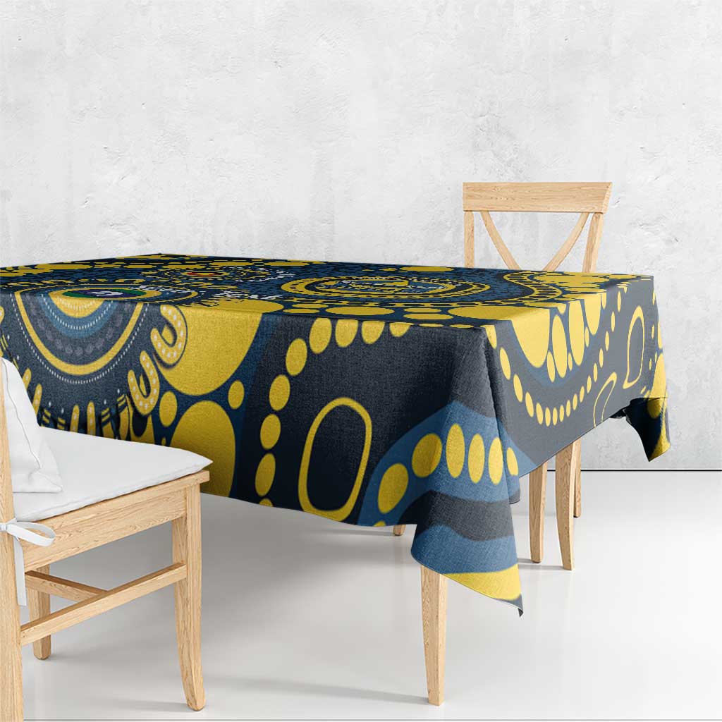 Cowboys NAIDOC Week 2026 Personalised Tablecloth 50 Years of Deadly Aboriginal Art