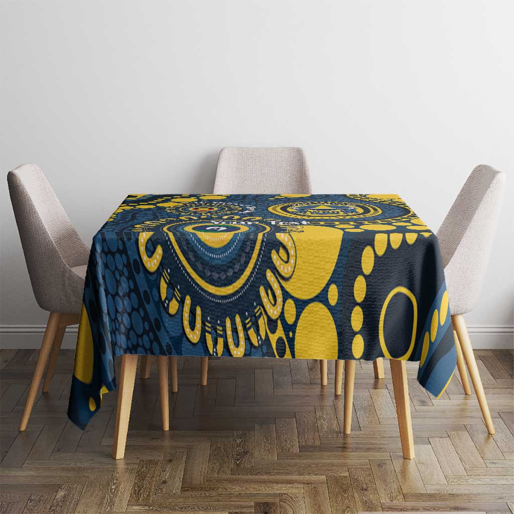 Cowboys NAIDOC Week 2026 Personalised Tablecloth 50 Years of Deadly Aboriginal Art