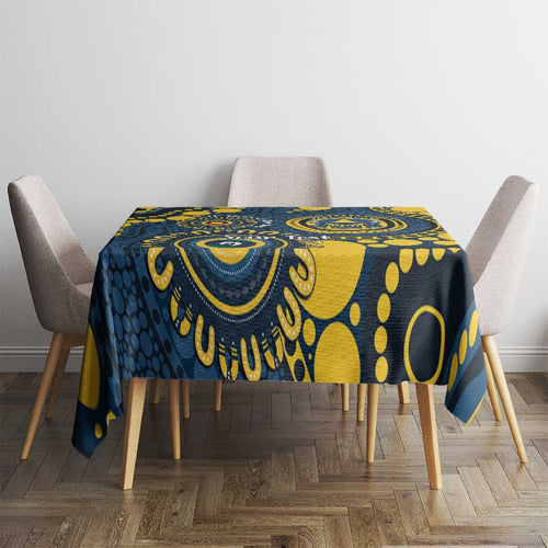 Cowboys NAIDOC Week 2026 Personalised Tablecloth 50 Years of Deadly Aboriginal Art