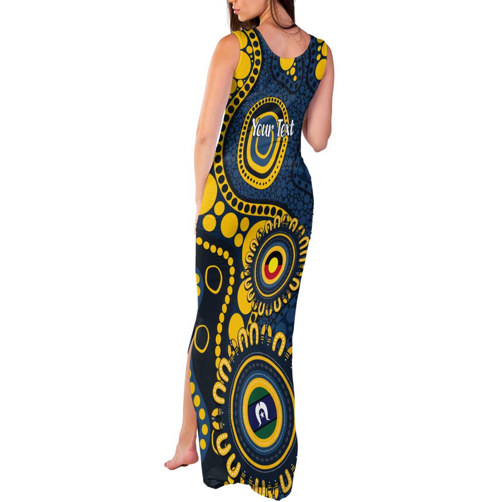Cowboys NAIDOC Week 2026 Personalised Tank Maxi Dress 50 Years of Deadly Aboriginal Art