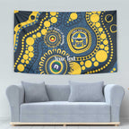 Cowboys NAIDOC Week 2026 Personalised Tapestry 50 Years of Deadly Aboriginal Art