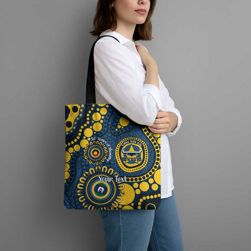Cowboys NAIDOC Week 2026 Personalised Tote Bag 50 Years of Deadly Aboriginal Art