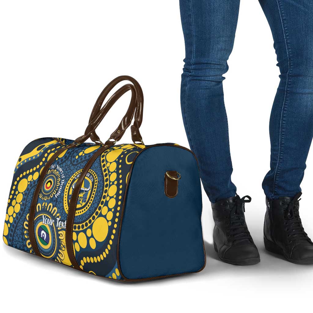 Cowboys NAIDOC Week 2026 Personalised Travel Bag 50 Years of Deadly Aboriginal Art