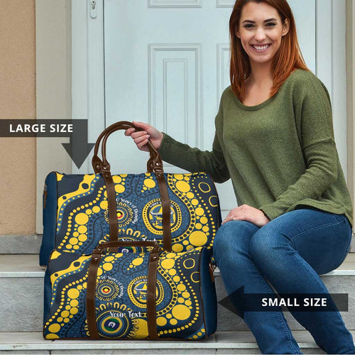 Cowboys NAIDOC Week 2026 Personalised Travel Bag 50 Years of Deadly Aboriginal Art