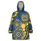 Cowboys NAIDOC Week 2026 Personalised Wearable Blanket Hoodie 50 Years of Deadly Aboriginal Art