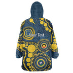 Cowboys NAIDOC Week 2026 Personalised Wearable Blanket Hoodie 50 Years of Deadly Aboriginal Art