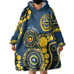 Cowboys NAIDOC Week 2026 Personalised Wearable Blanket Hoodie 50 Years of Deadly Aboriginal Art