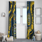 Cowboys NAIDOC Week 2026 Personalised Window Curtain 50 Years of Deadly Aboriginal Art