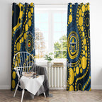 Cowboys NAIDOC Week 2026 Personalised Window Curtain 50 Years of Deadly Aboriginal Art
