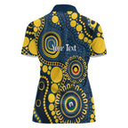 Cowboys NAIDOC Week 2026 Personalised Women Polo Shirt 50 Years of Deadly Aboriginal Art