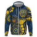 Cowboys NAIDOC Week 2026 Personalised Zip Hoodie 50 Years of Deadly Aboriginal Art