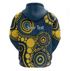 Cowboys NAIDOC Week 2026 Personalised Zip Hoodie 50 Years of Deadly Aboriginal Art