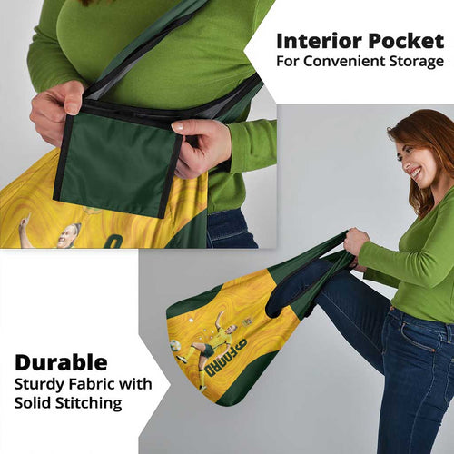 Australia Soccer Grocery Bag Foord Matildas - Gold Marble