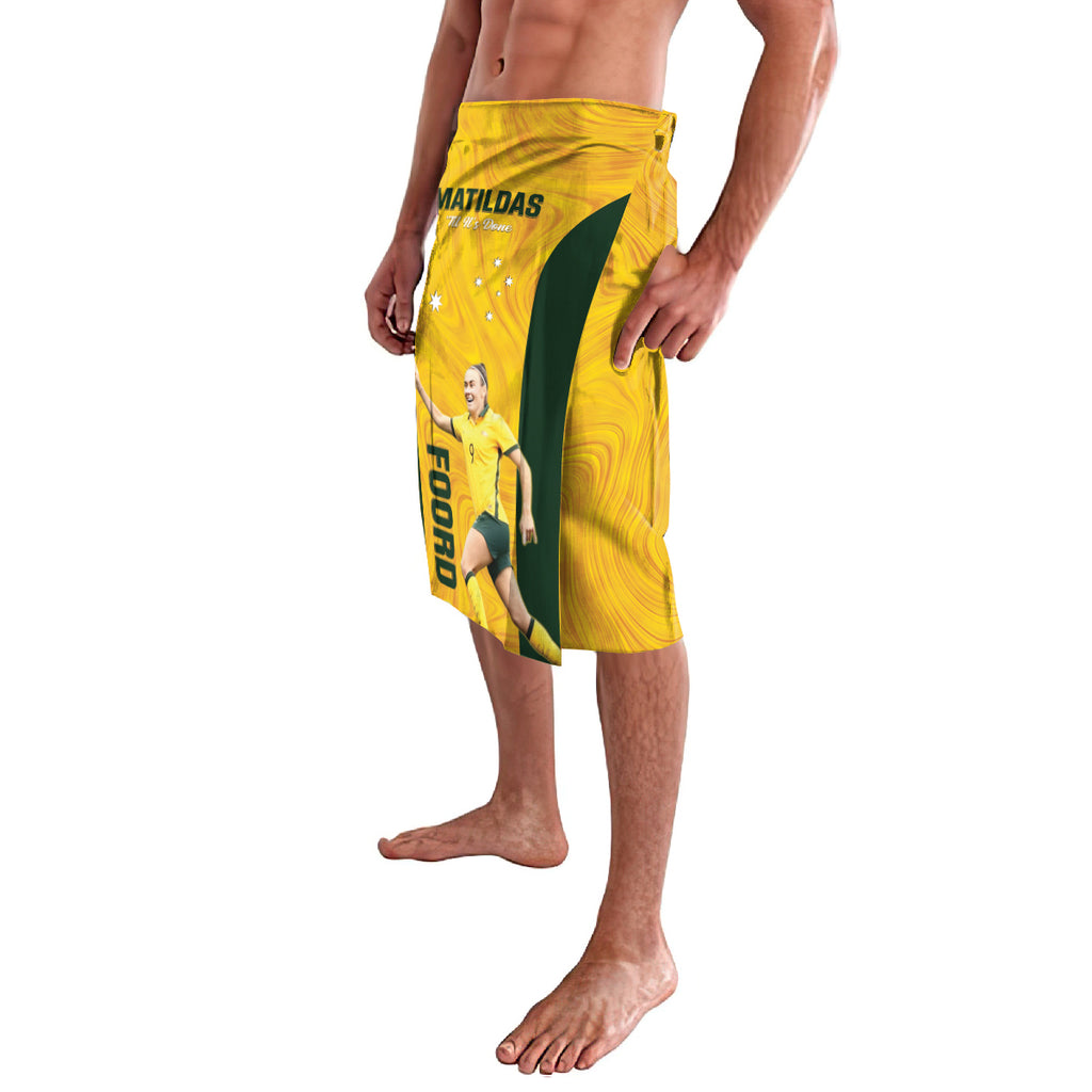 Australia Soccer Lavalava Foord Matildas - Gold Marble