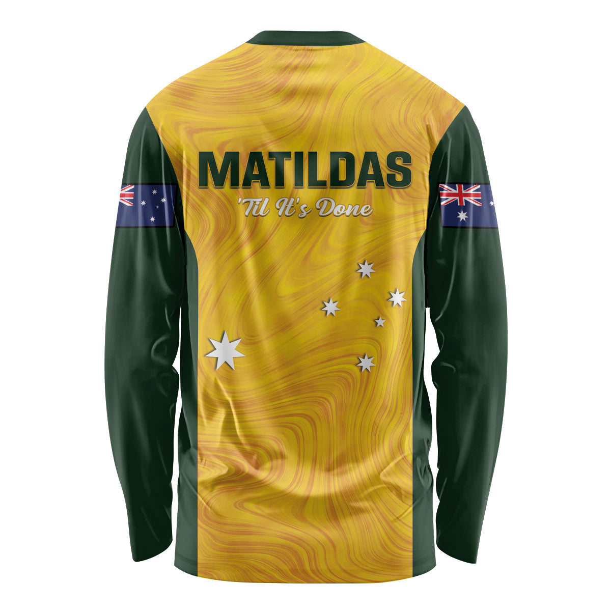 Australia Soccer Long Sleeve Shirt Foord Matildas - Gold Marble