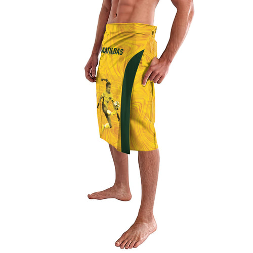 Australia Soccer Lavalava Fowler Matildas - Gold Marble