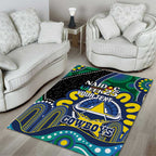 Custom NAIDOC Week 2025 Cowboys Area Rug Indigenous Art
