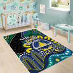 Custom NAIDOC Week 2025 Cowboys Area Rug Indigenous Art