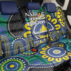 Custom NAIDOC Week 2025 Cowboys Back Car Seat Cover Indigenous Art