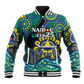 Custom NAIDOC Week 2025 Cowboys Baseball Jacket Indigenous Art