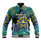 Custom NAIDOC Week 2025 Cowboys Baseball Jacket Indigenous Art
