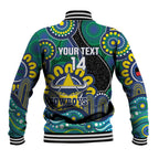 Custom NAIDOC Week 2025 Cowboys Baseball Jacket Indigenous Art