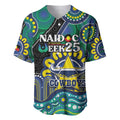 Custom NAIDOC Week 2025 Cowboys Baseball Jersey Indigenous Art