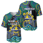 Custom NAIDOC Week 2025 Cowboys Baseball Jersey Indigenous Art